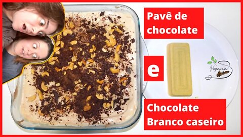Pavê de Chocolate | Vegan biscuit Chocolate tart