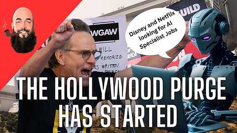 hollywood strike 2023 / AI / NETFLIX / DISNEY AND MORE