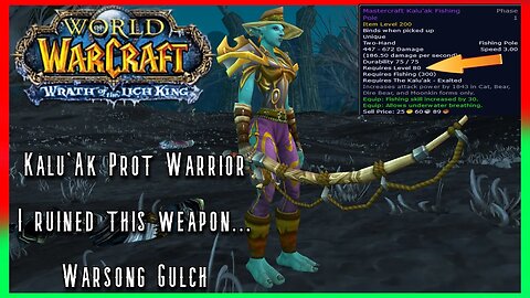 WoW WotLK Classic PvP: This weapon got Nerfed because of me... (Kalu'Ak Warrior) Level 19 PvP - SPP