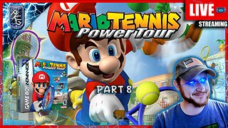 FIRST TIME - Part 7 | Mario Tennis Power Tour | GBA | !Subscribe & Follow!