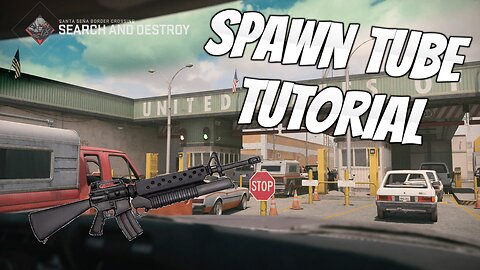 Modern Warfare II - Spawn Tube Tutorial (Santa Sena Border Crossing)