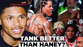 Shakur Stevenson Says Tank Davis Is CLEARLY Better Than Devin Haney!