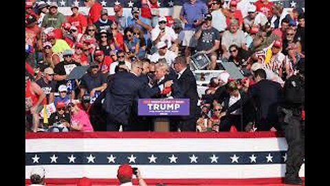 Video captures shooting at Trump Rally