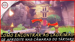 Immortals Fenyx Rising, Como encontrar as lágrimas de Afrodite nas câmaras do Tártaro #1