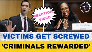 REACTION VIDEO Tom Cotton Rattles Ketanji: Why She Shortened DRUG LORD Sentence From 20 to 10 Years