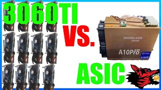 3060ti Rig VS ASIC Miner A10 Pro+