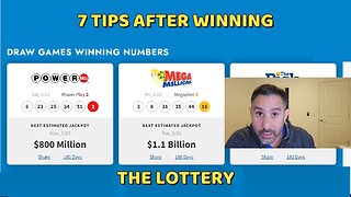 7 Tips after you Win the Lottery