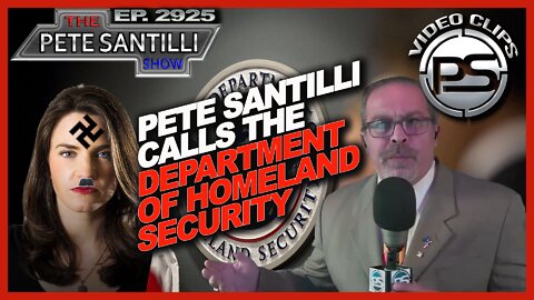 PETE SANTILLI CALLS THE DHS OVER THE DISINFORMATION GOVERNANCE BOARD NINA JANKOWICS OVERSEES