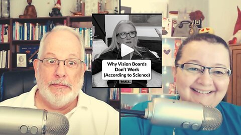 Make A Vision Boards That Works - Reaction to Mel Robbins Reel