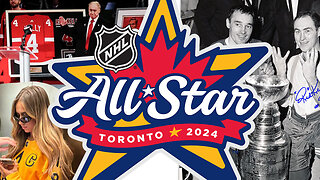 MY UNCLE WAS HONOURED AT THE NHL ALLSTAR GAME