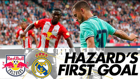 Eden Hazard's FIRST Real Madrid goal!