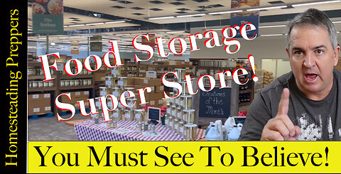 Discover the Ultimate Food Storage Superstore!