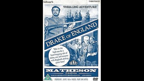 Drake of England (1935) Colorised | British historical adventure film directed by Arthur B. Woods