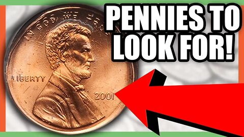 10 ERROR PENNIES TO LOOK FOR IN POCKET CHANGE - RARE PENNIES WORTH MONEY