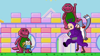 MUGEN - Finn And Jake & Barney vs. Tinky Winky & Mordecai - Download