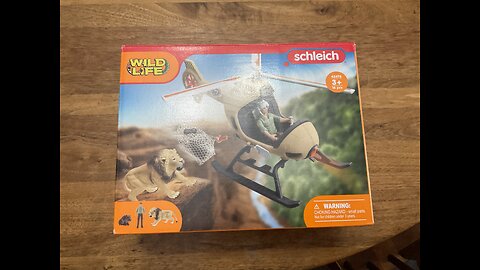 Unboxing Schleich Animal Rescue Helicopter!!