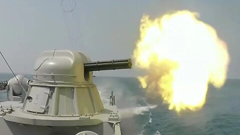 Russian Close In Weapon Systems In Action: 30mm AK-630 & AK-306 CIWS Live Fire