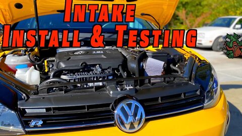 2019 Golf R Performance Air Intake ~ Installation, Sound and Temperature Testing