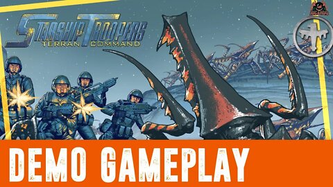 StarShip Trooper Terran Command Demo Gameplay
