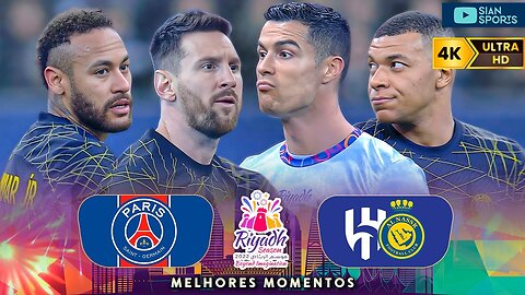 Tha WORLD STOPPED TO WATCH C.RONALOD, MESSI, NEYMAR AND MBAPPE IN THA LAST METTING OF THA LEGENDS