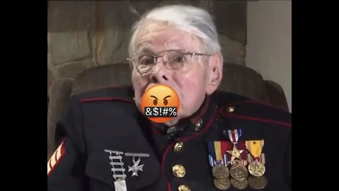 100 Year Old Veteran Cries Due To The Direction Of The United States