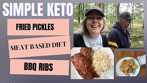 Fried Pickles, Bbq Ribs, Coleslaw, is this KETO??