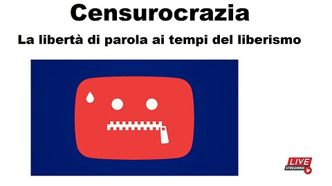 Censurocrazia: la libertà di parola ai tempi del liberismo...