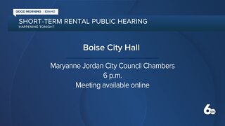 Public hearing on short-term rental ordinance scheduled for Tuesday