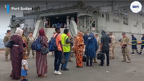 Navy leads first US-led evacuation of Americans in Sudan