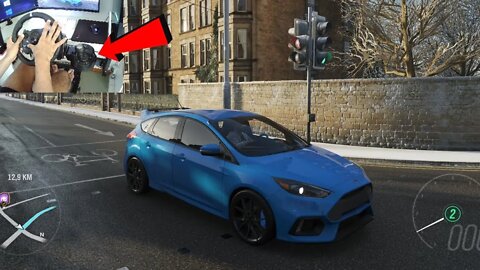 FORD FOCUS RS Forza Horizon 4 gameplay Logitech g29