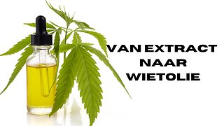 Hoe maak je van een cannabis extract een wietolie?