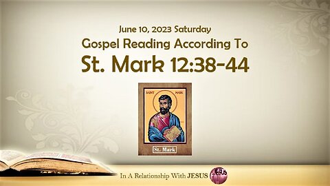 June 11 2023 Gospel Reading John Chapter 6 Verse 51-58