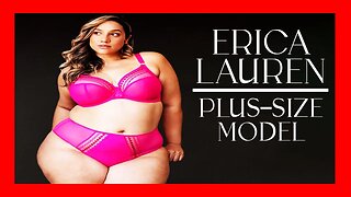 🔴 Meghan Markle DOPPELGÄNGER: Erica Lauren's Fashion Revolution [PLUS SIZE FASHION MODEL BIOGRAPHY]