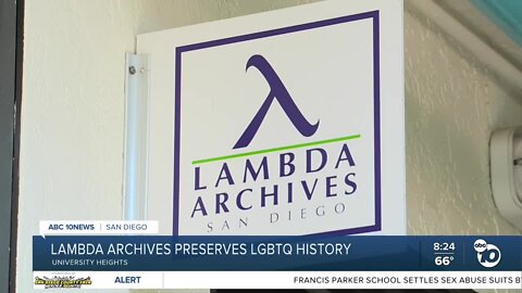 Lambda Archives preserves the LGBTQ History in San Diego