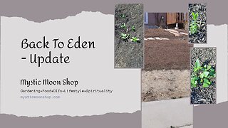 Back To Eden Update May 2023