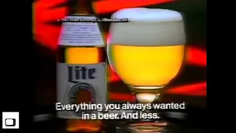Miller Lite Beer Commercial with Duke Valenti (1985)