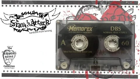 Sneak Attack 🖭 Master Of... Demo Tape (Restored Audio). Lansing, Michigan Hardcore. 1999 Cassette