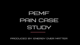PEMF Real Life Case Study