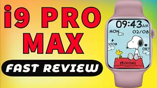 Smartwatch i9 Pro Max review pk dt7 max dt7 plus