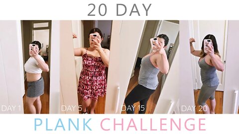 20 Day Plank Challenge w/ Pics | My Final Thoughts | 2022