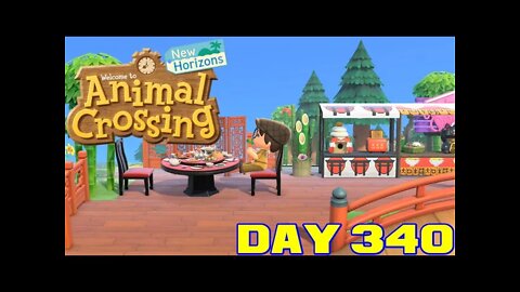 Animal Crossing: New Horizons Day 340 - Nintendo Switch Gameplay 😎Benjamillion