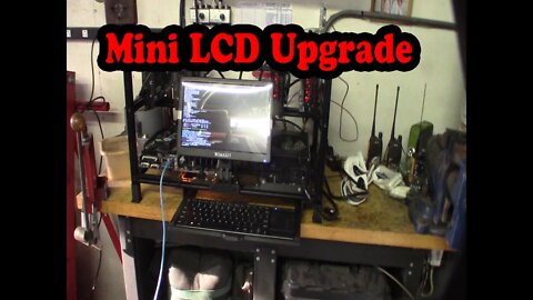 Crypto Mining rig 3D Printed Mini LCD keyboard upgrade self contained RII K22