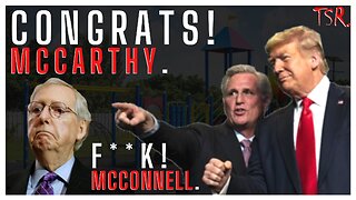 TRUMP Congratulates McCARTHY! Talks S**T about McCONNELL and other REPUBLICANS! Tell em what's up!