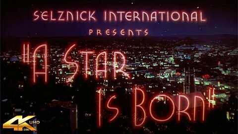 A STAR IS BORN (1937) Trailer - 4K TECHNICOLOR