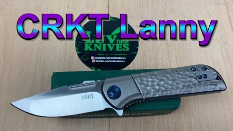 CRKT Lanny/includes disassembly & de-assist /Liong Mah design