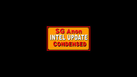 SGAnon Intel Update With Deep State 04/13/23..