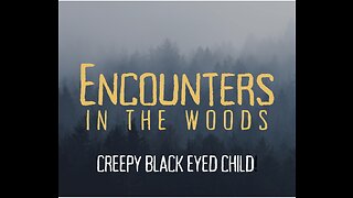 Creepy Black Eyed Child Encounter: Terrifying True Encounter