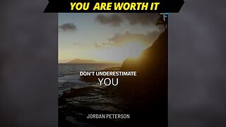 Don't Underestimate Your Worth | Jordan B Peterson #life #motivation #inspiration #shorts #fyp