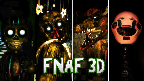 FNAF 3 with Resident Evil 7 Style! | FNAF 3D