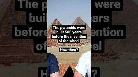 Was it Giant slaves who built the pyramids?
